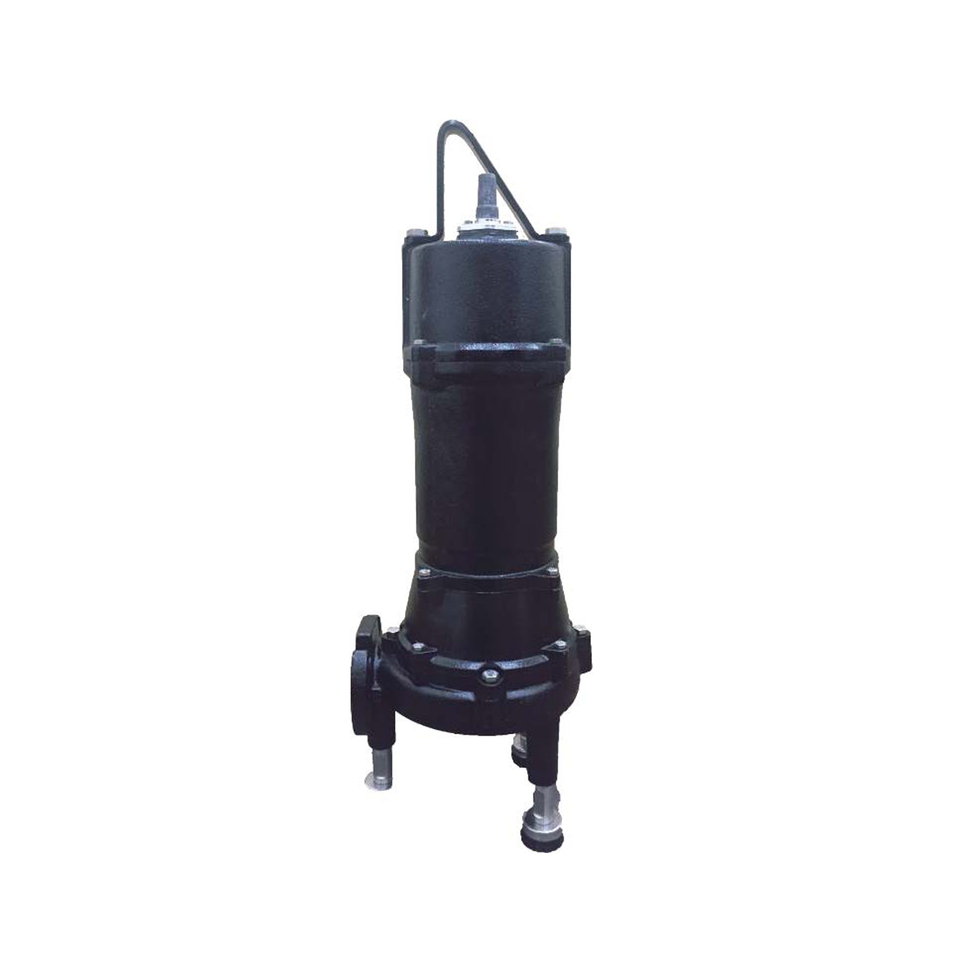 Gol Pumps, Sewage-Drainage Submersible Water Pump 7.5 HP, Max. Flow 4752 GPH, Port Size 2 in, Model# GRINDER GD-75-50T KW 5.5 60HZ 460V 3PH